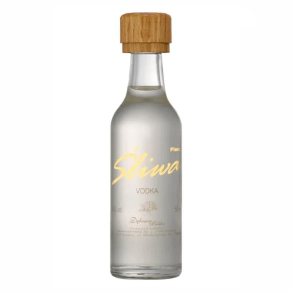 Wódka Dębowa Śliwa Miniaturka 40% 50 ml