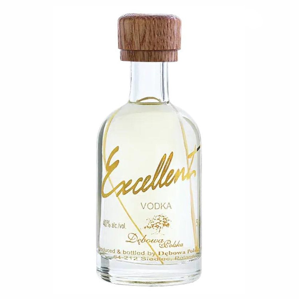 Wódka Dębowa Excellent Miniaturka 40% 50 ml