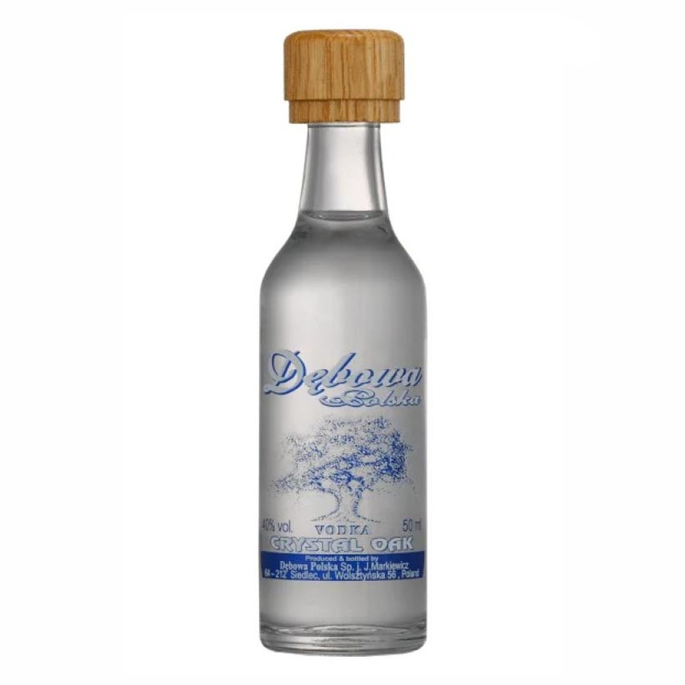 Wódka Dębowa Crystal Miniaturka 40% 50 ml
