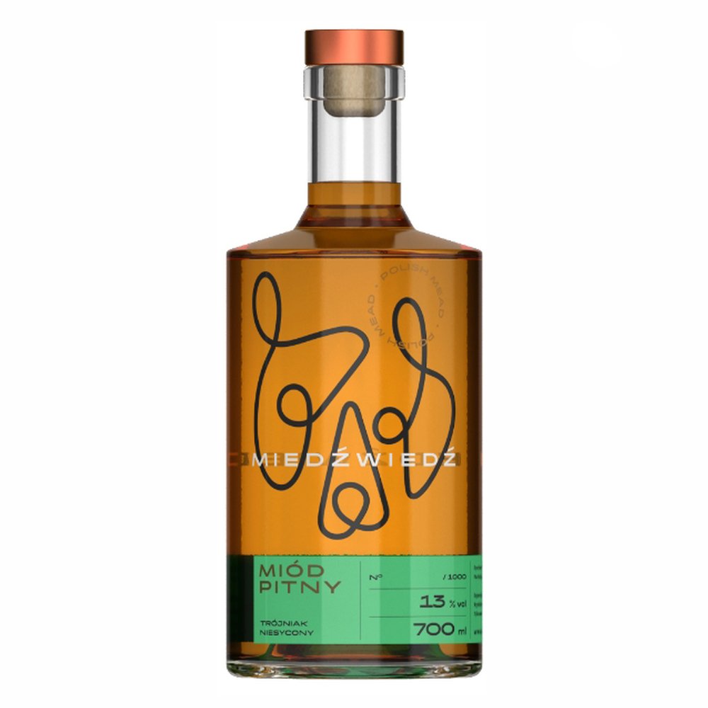 Miód pitny Miedźwiedź Trójniak Niesycony 13% 700 ml