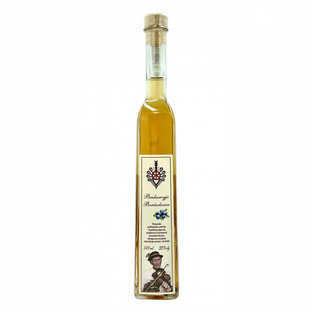 Nalewka Tatrzańska Bezkurcyjo Borówkowa 32% 500 ml