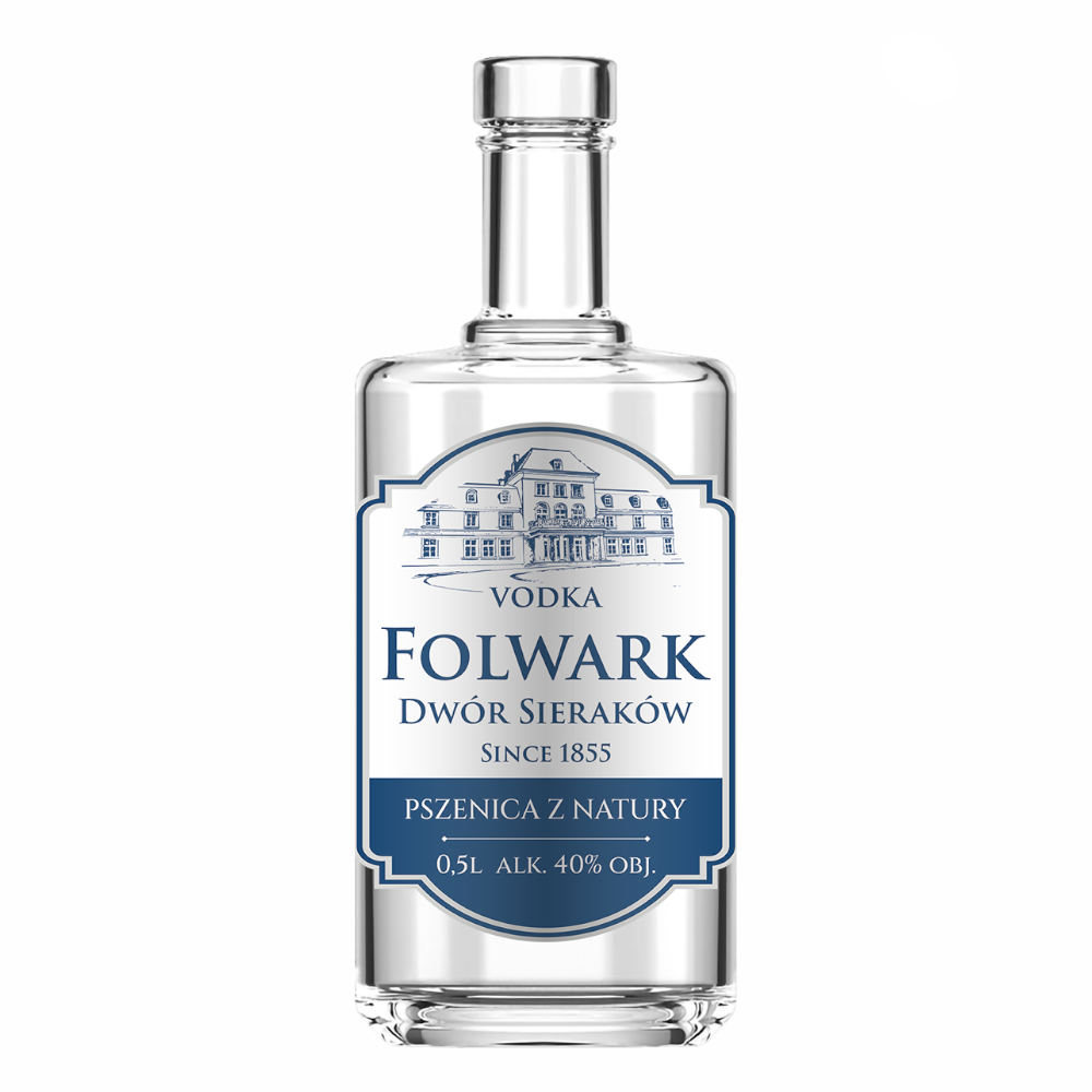 Wódka Folwark Dwór Sieraków Pszeniczna 40% 500 ml