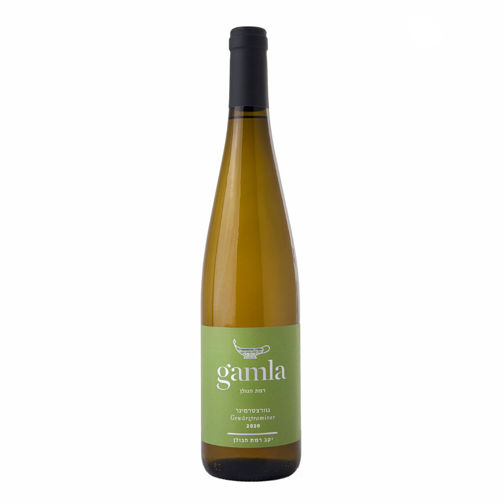 Wino Gamla Gewurztraminer 2020 14% białe półwytrawne 750 ml