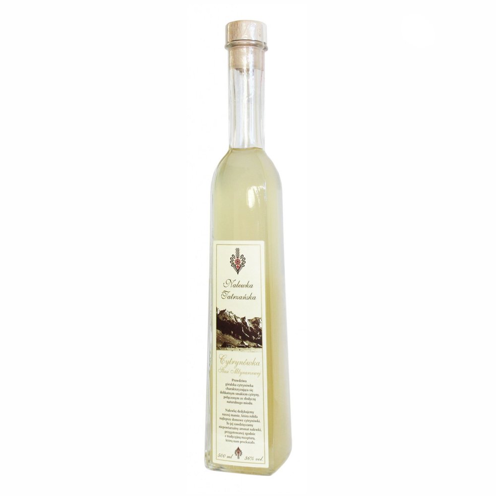Nalewka Tatrzańska Cytrynówka Stasi Młynarzowej 36% 100 ml