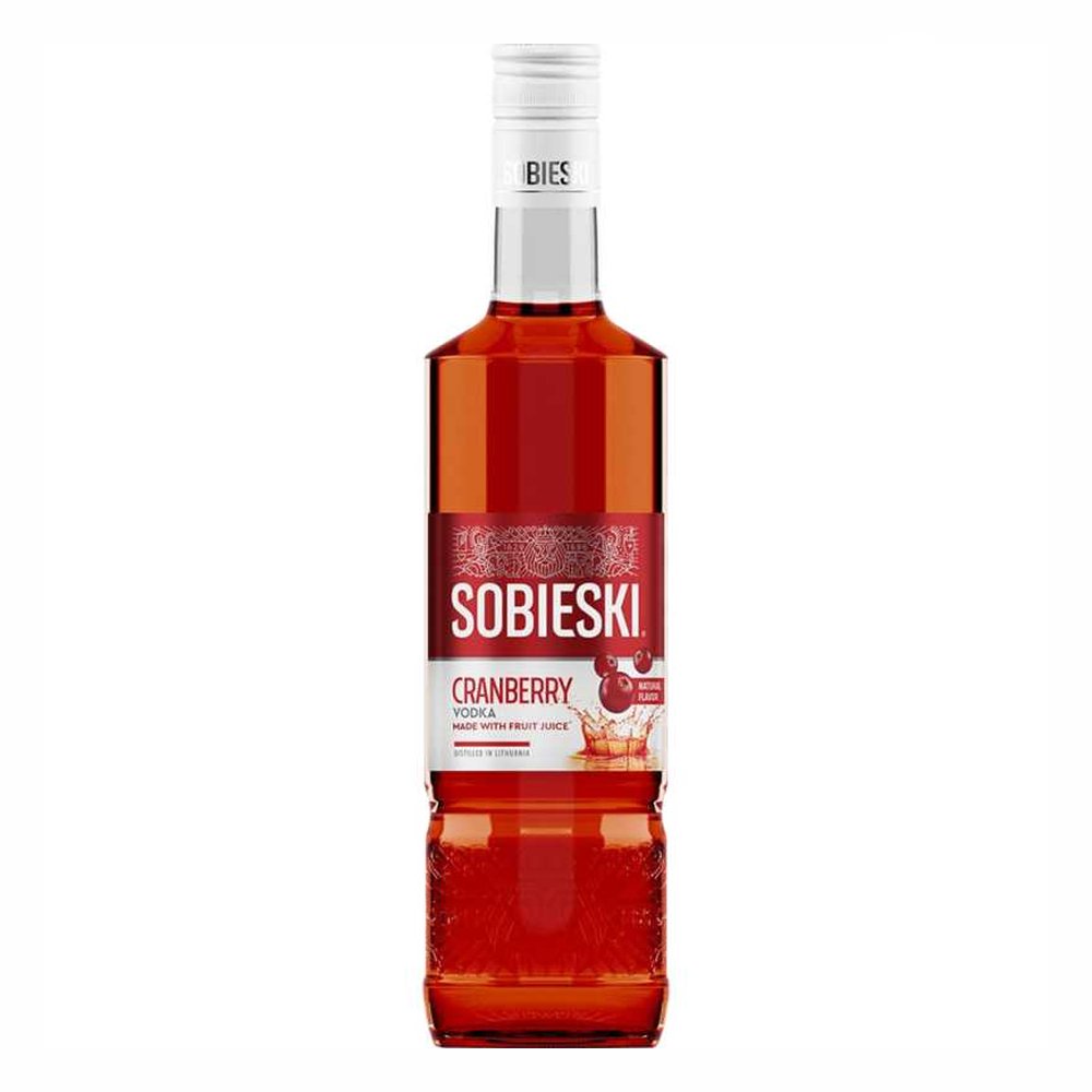 Wódka Sobieski Cranberry 40% 500 ml