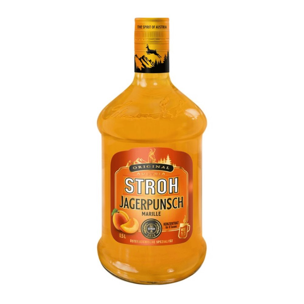 Likier Stroh Jagerpunsch Marille 25% 500 ml