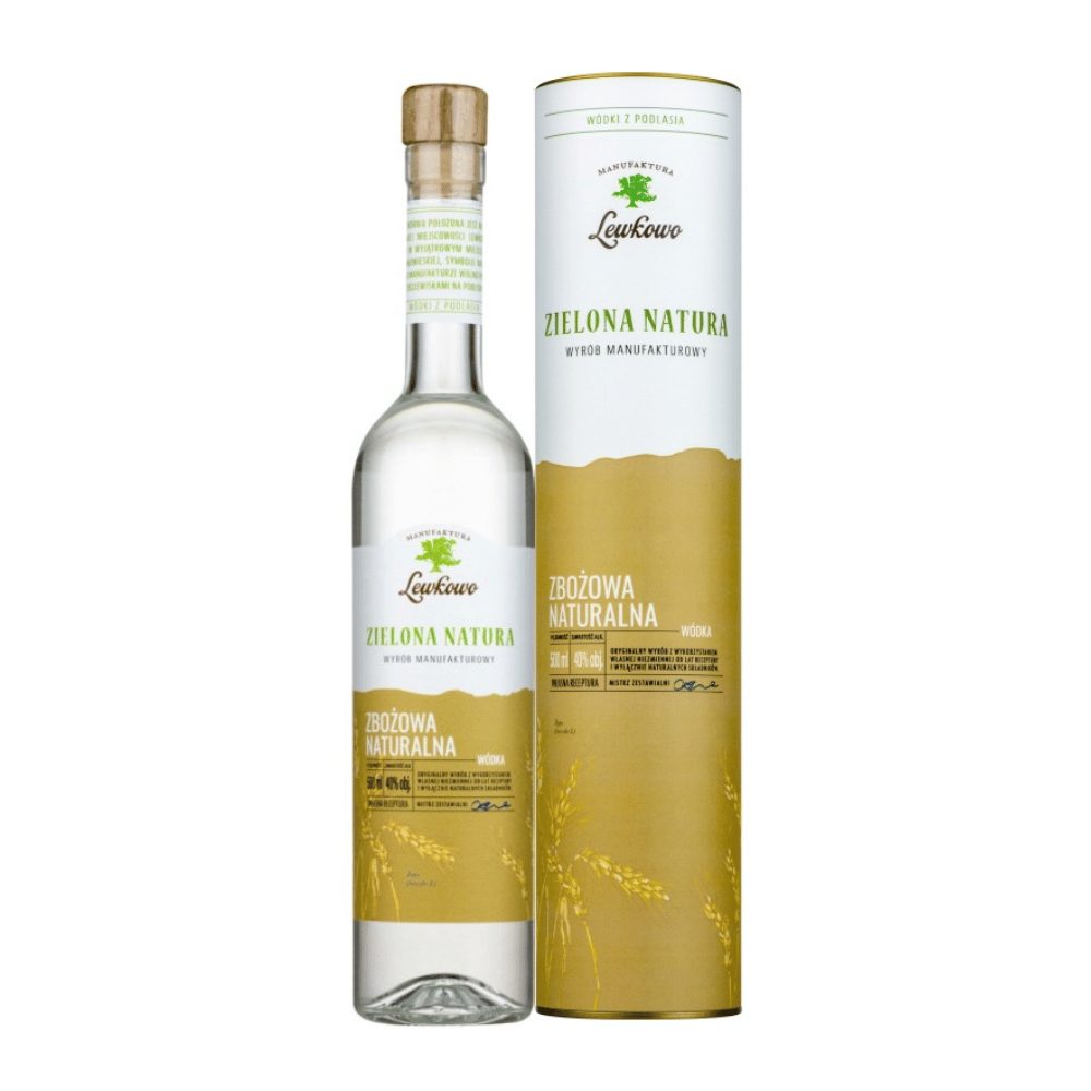 Wódka Zielona Natura Zbożowa 40% 700 ml tuba