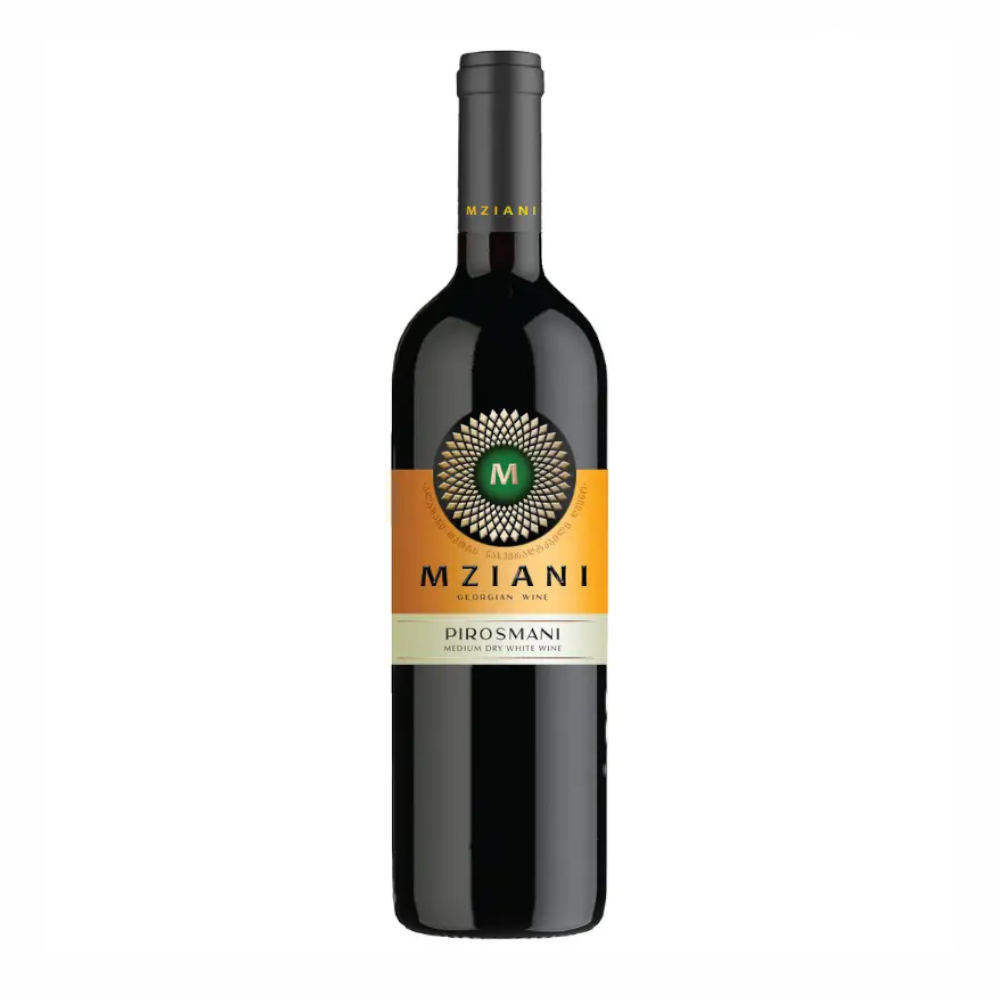 Wino Mziani Alazani 11,5% białe półsłodkie 750 ml