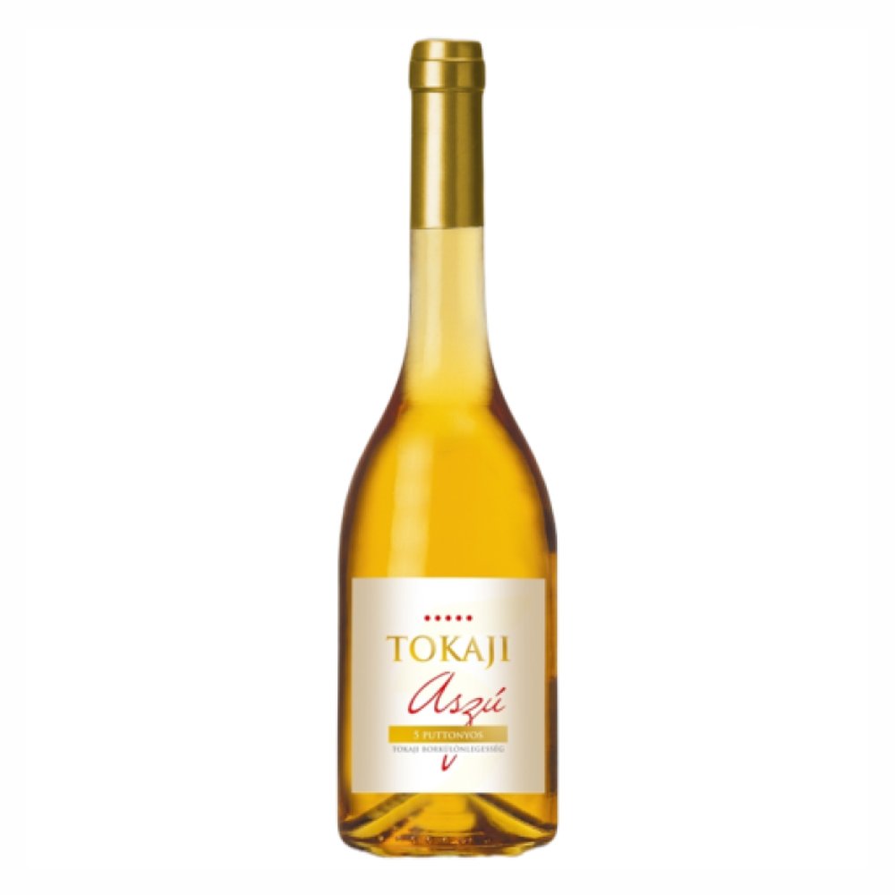 Wino Tokaji Aszu 5 Puton 2001 13% białe słodkie 500 ml