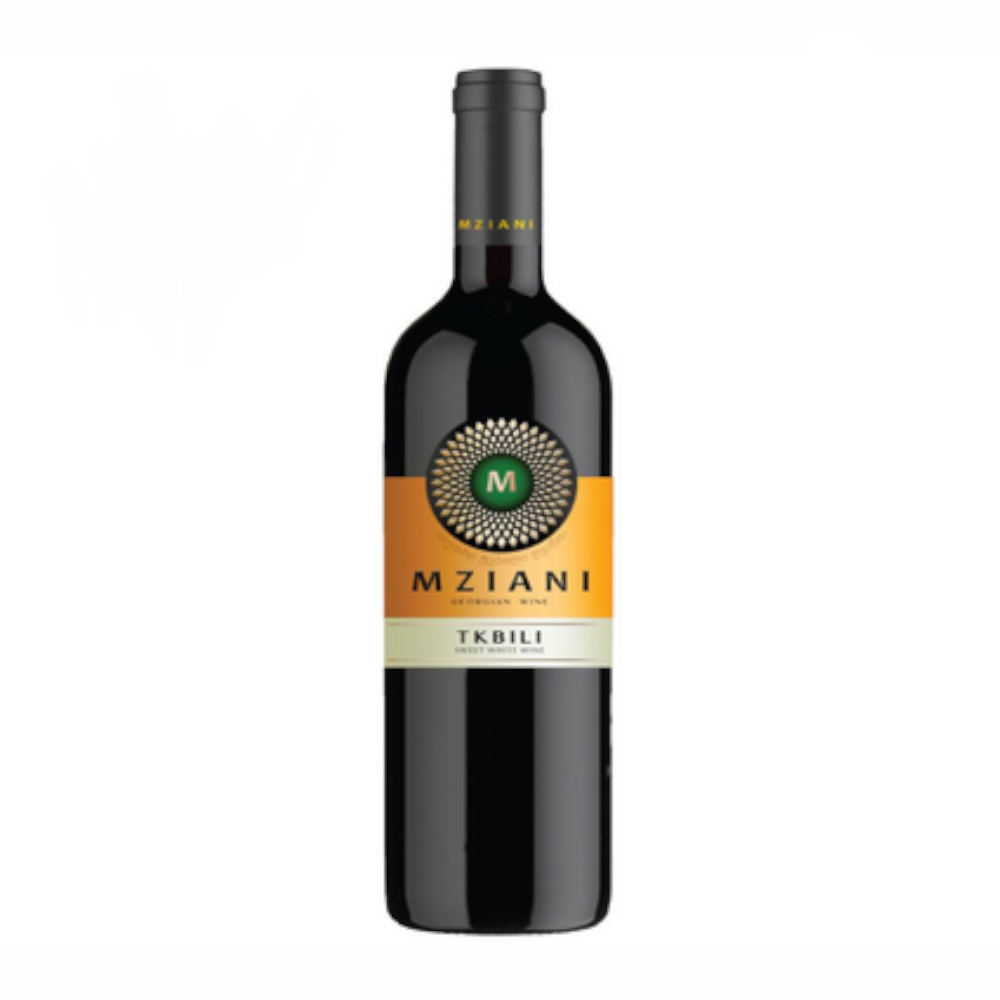 Wino Mziani Tkbili Czerwone Słodkie 11,5% 750 ml