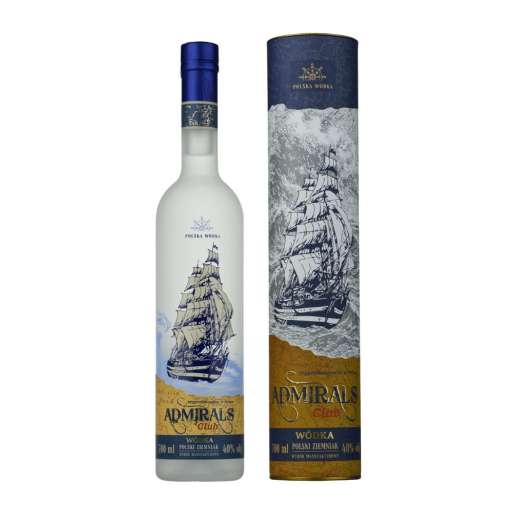 Wódka Admirals Club Ziemniak 40% 700 ml Tuba