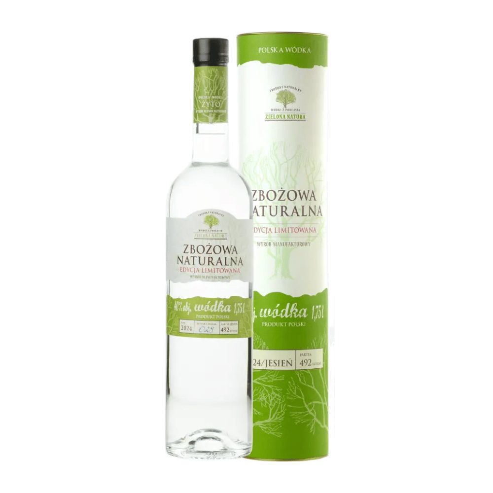 Wódka Zielona Natura Zbożowa 40% 700 ml tuba
