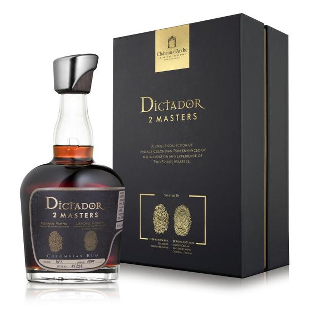 Rum Dictador 2 Masters Chateau d'Arche 1980 37YO Columbia 45% 700 ml