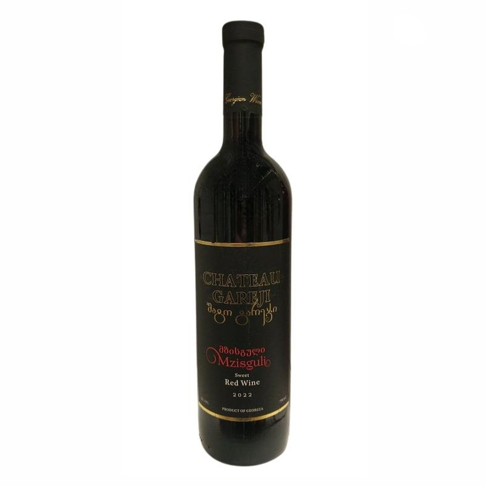 Wino Chateau Gareji Mzisguli 13% czerwone słodkie 750 ml