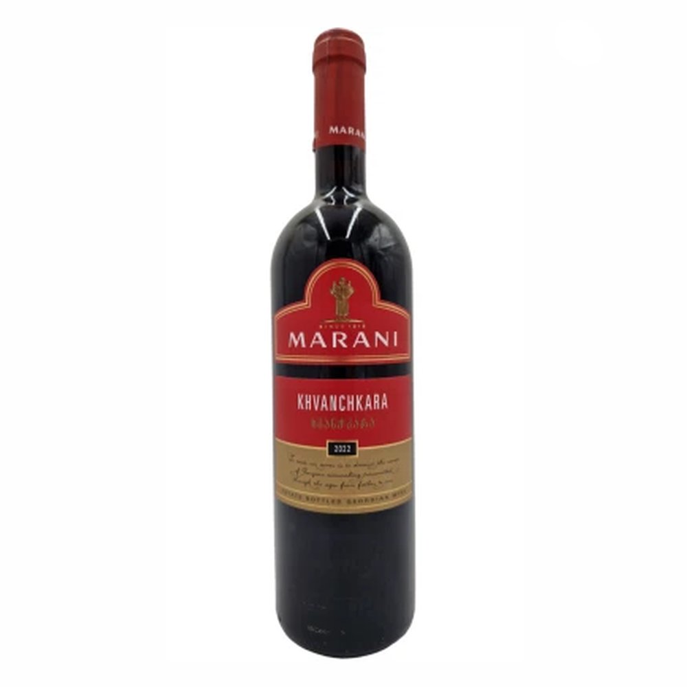 Wino Marani Selection Khvanchkara 11,5% czerwone półsłodkie 750 ml