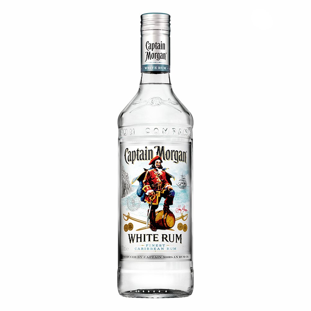Rum Captain Morgan White 37,5 % 500 ml