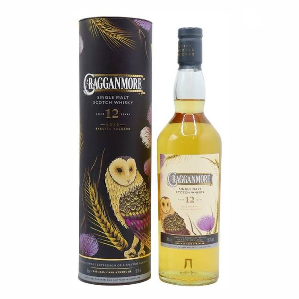 Whisky Cragganmore 12YO Single Cask Special Release 2019 58,4% 700 ml tuba