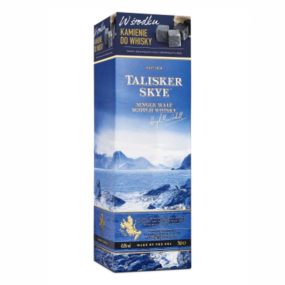 Whisky Talisker Skye 45,8% 700 ml + Kamienie