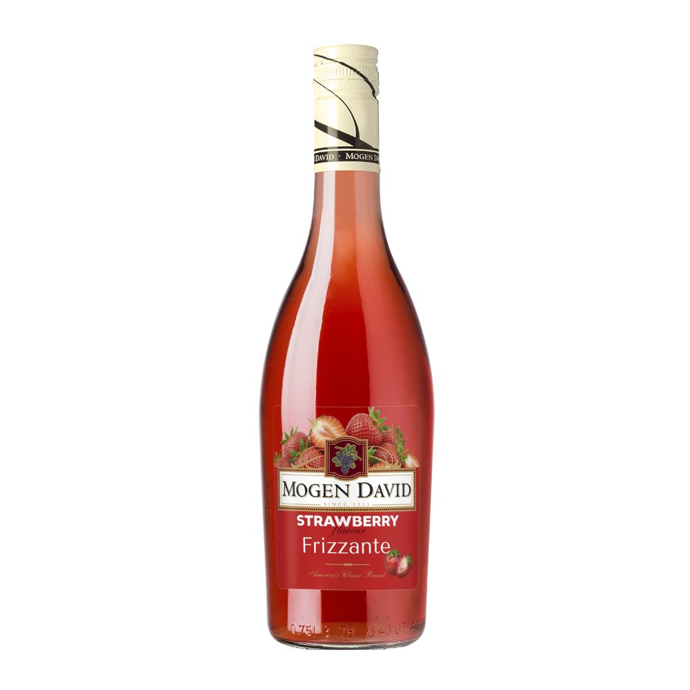 Wino musujące Mogen David Strawberry Frizzante 10% różowe półsłodkie 750 ml