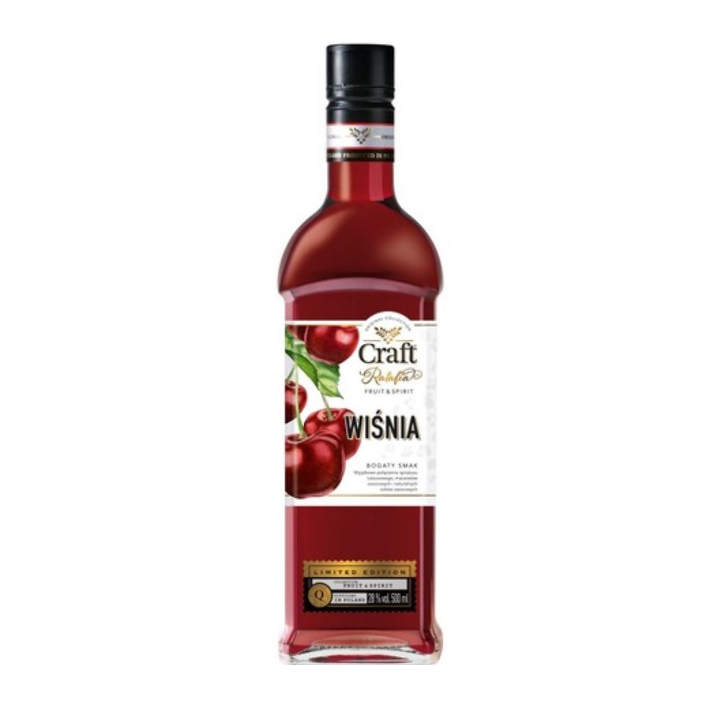 Ratafia Craft Wiśnia 28% 500 ml