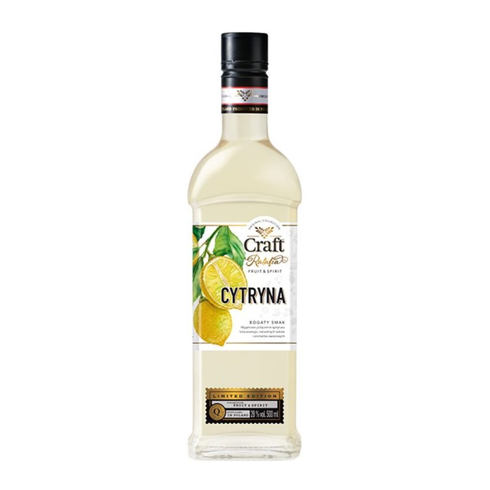 Ratafia Craft Cytryna 28% 500 ml