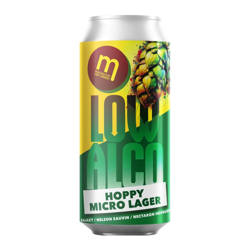 Piwo Maryensztadt Low Alco Micro Lager 3,5% 500 ml puszka DRS