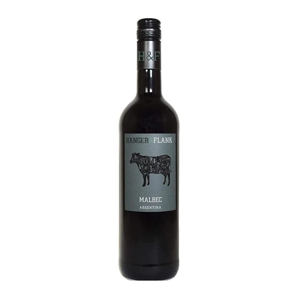 Wino Hanger & Flank Malbec 13,5% czerwone wytrawne 750 ml