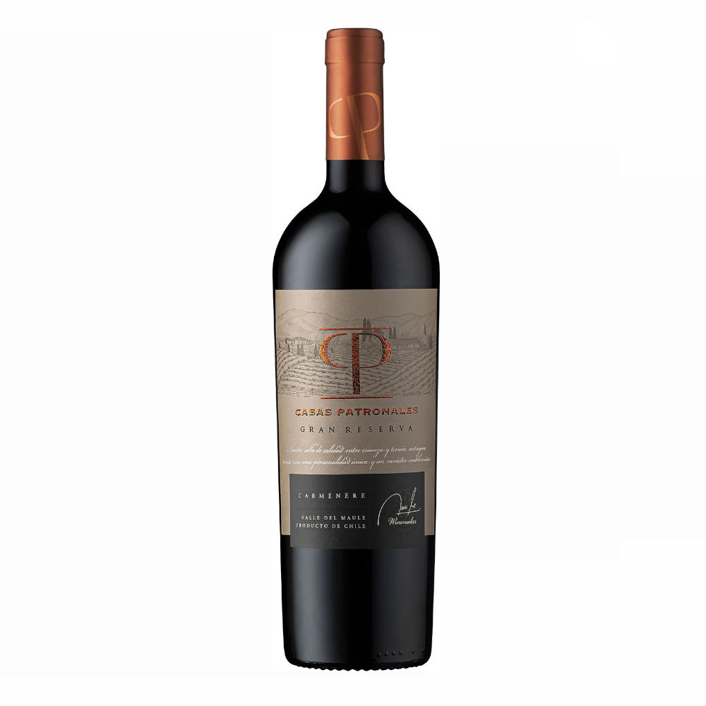 Wino Casac Patronales Gran Reserva Carmenere 2022 14,5% 750 ml