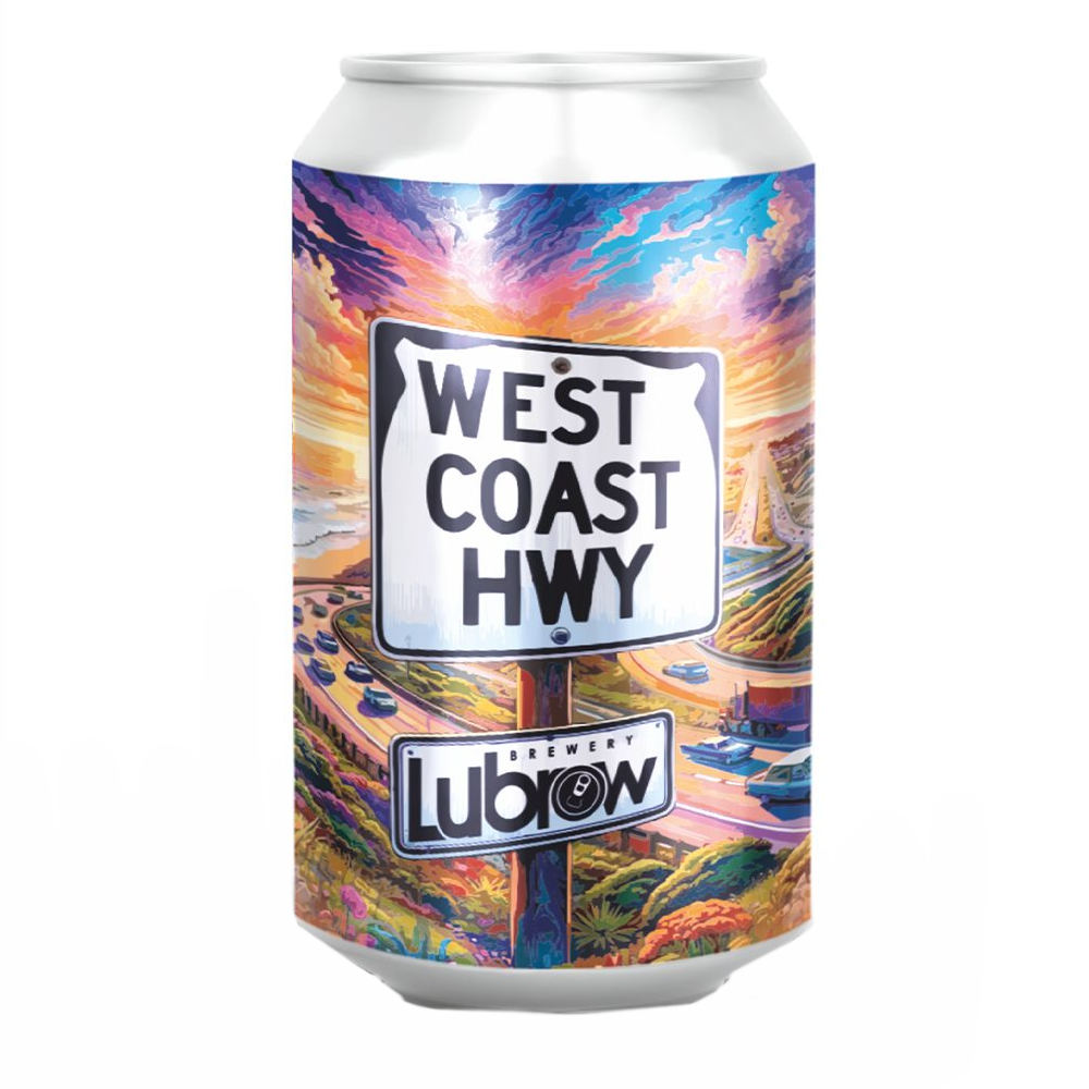 Piwo lubrow west coast highway 7% 330 ml puszka