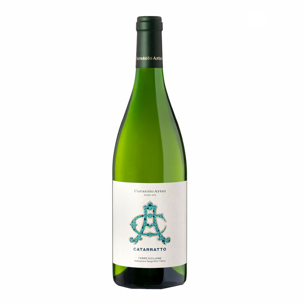 Wino Curatolo Arini  Catarratto DOC Terre Siciliane 12% białe wytrawne 750 ml