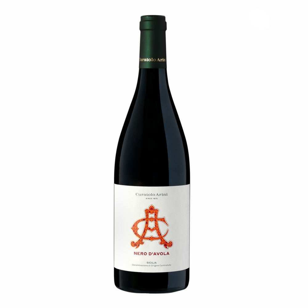 Wino Curatolo Arini Nero d’Avola DOC Sicilia 13,5% czerwone wytrawne 750 ml