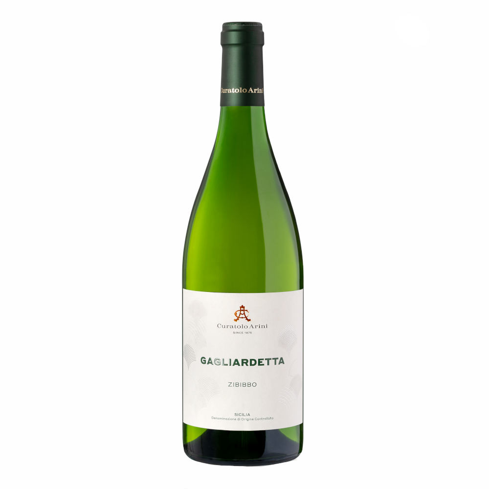 Wino Curatolo Arini Gagliardetta, Zibibbo DOC Terre Siciliane 12,5% białe wytrawne 750 ml