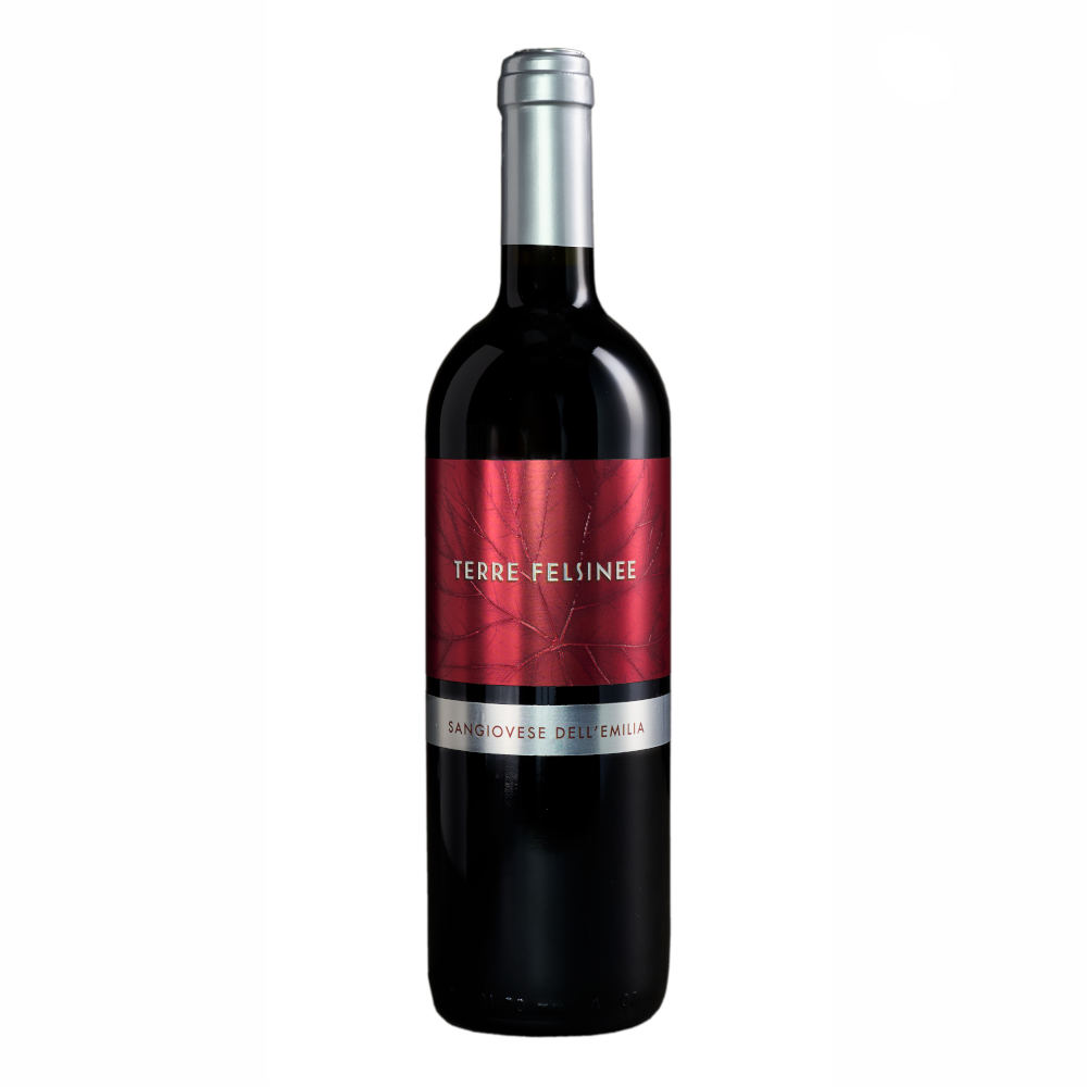 Wino Terre Felsinee Emilia Sangiovese IGT fermo 12% czerwone półwytrawne 750 ml