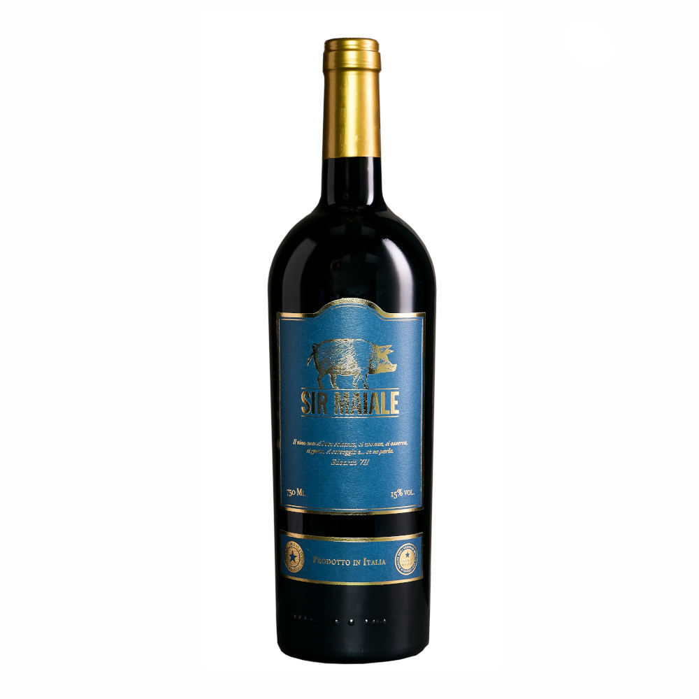 Wino Sir Maiale Barbera Rubicone IGP 15% czerwone wytrawne 750 ml