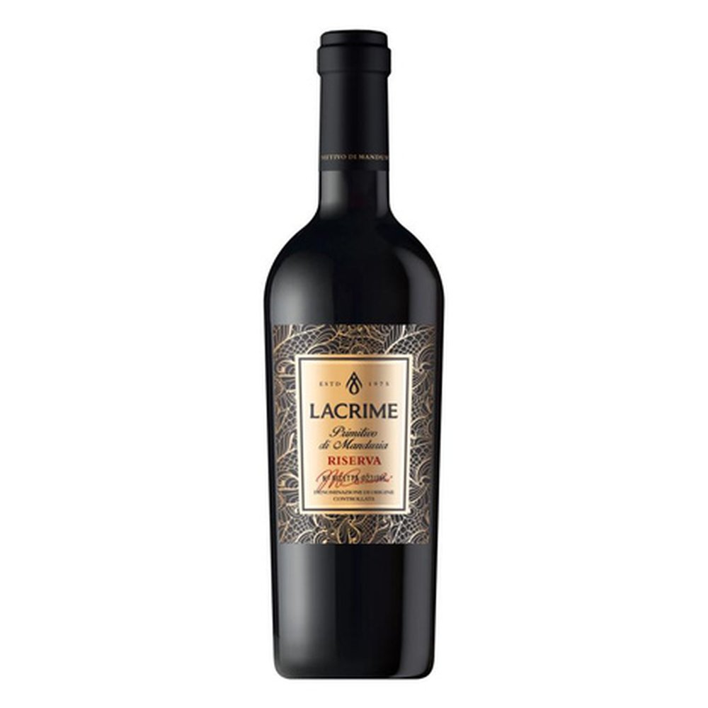 Wino Puglia Lacrime Primitivo 13% czerwone wytrawne 750 ml