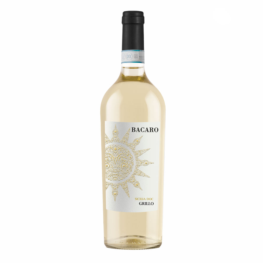 Wino Bacaro Grillo 12,5% białe wytrawne 750 ml
