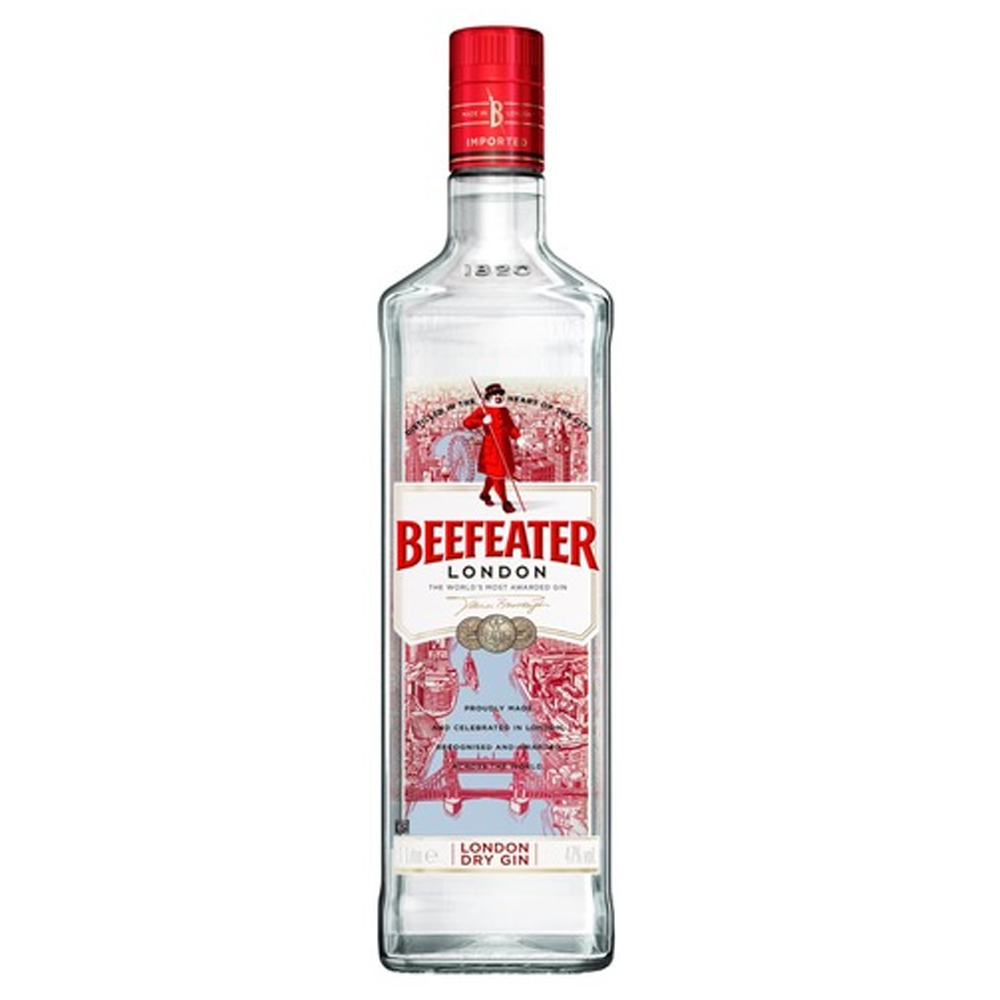 Gin Beefeater London Dry Gin 40% 1000 ml