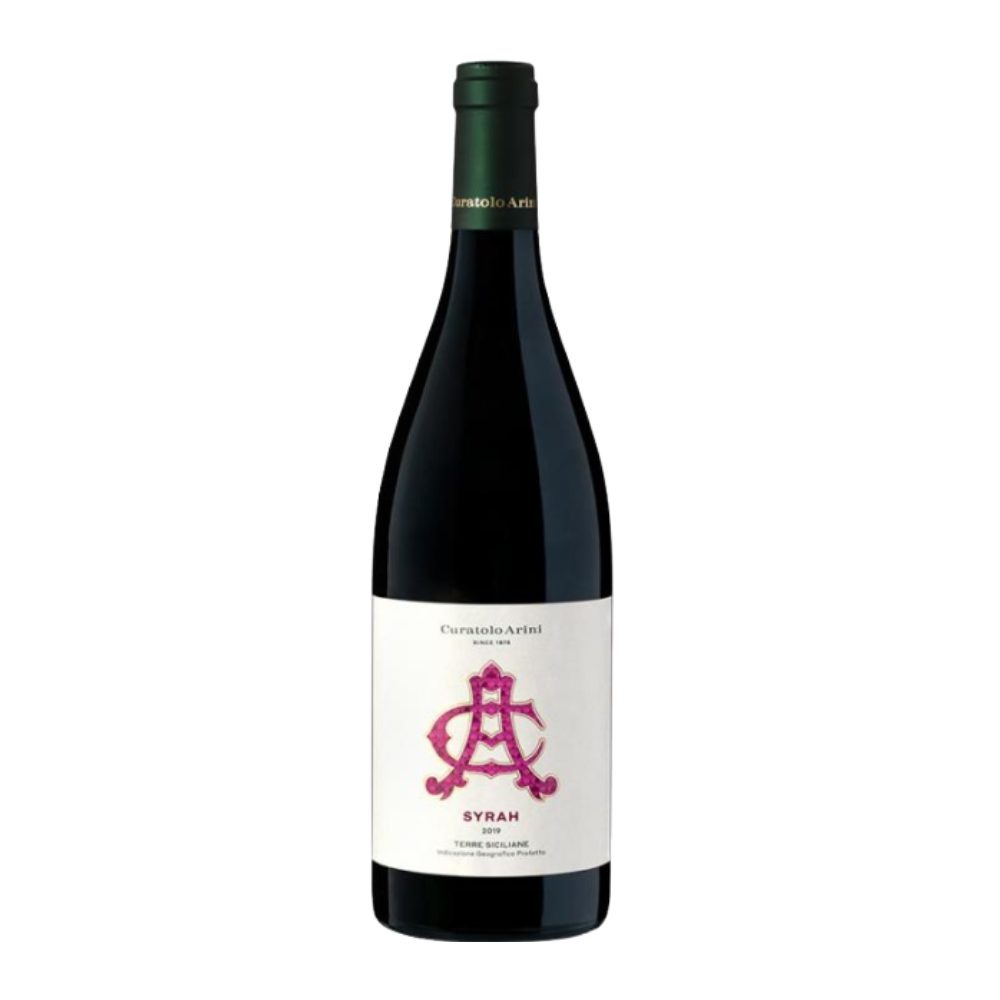 WIno Curatolo Arini Syrah Terre Siciliane DOC 13,5% czerwone wytrawne 750 ml