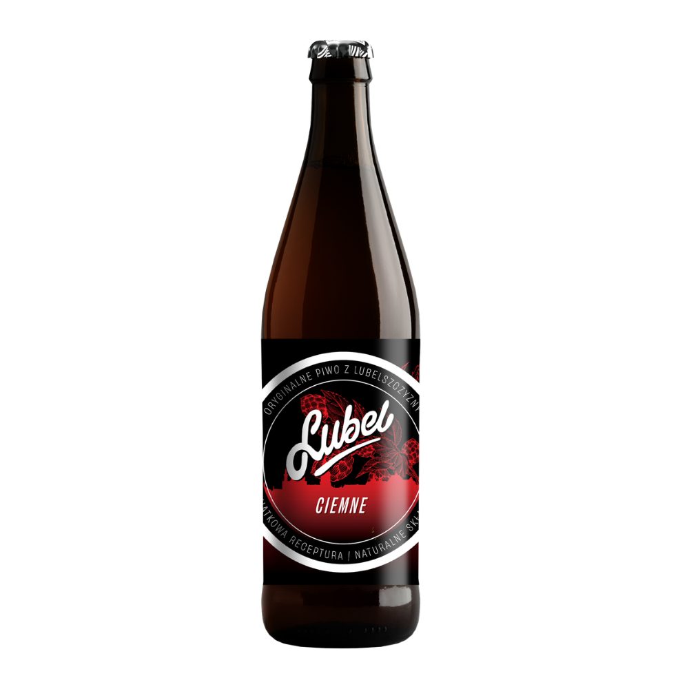 Piwo Lubel Ciemne Dry Stout 4,5% 500 ml