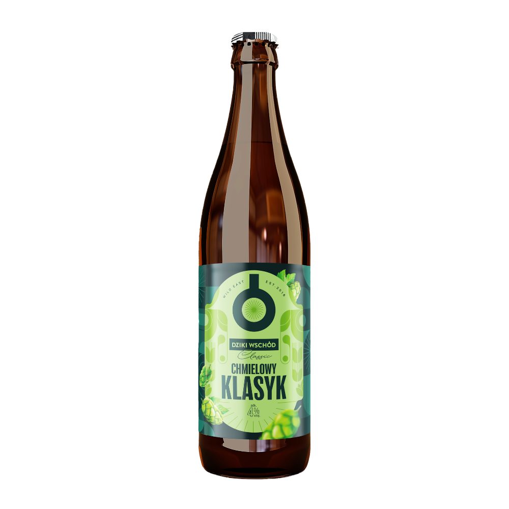 Piwo Dziki Wschód Classic Chmielowy Klasyk Pale Ale 4% 500 ml