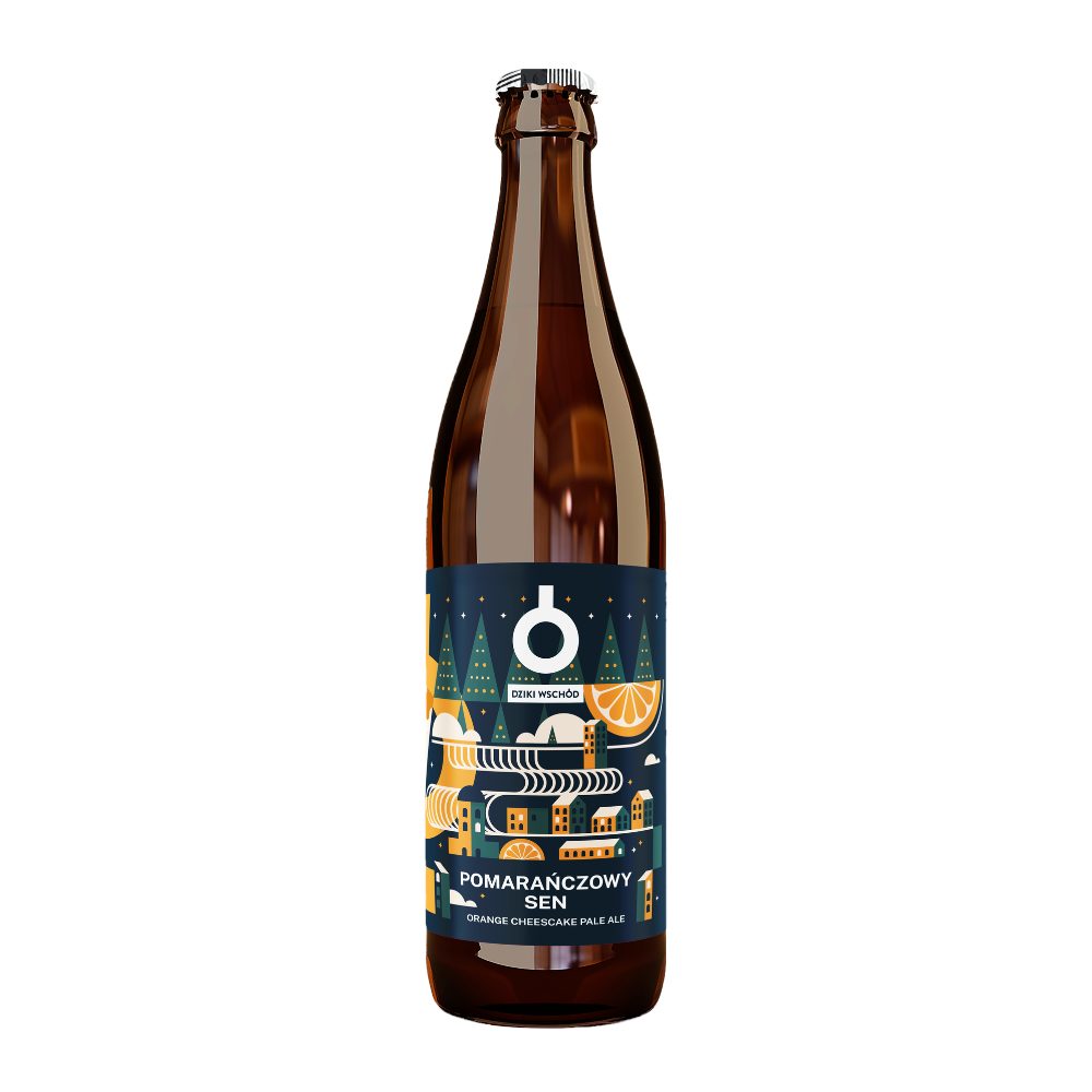 Piwo Dziki Wschód Pomarańczowy Sen 4,5% 500 ml