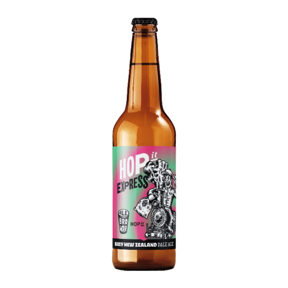 Piwo AleBrowar Hop It Express  Hazy New Zealand Pale Ale 500 ml