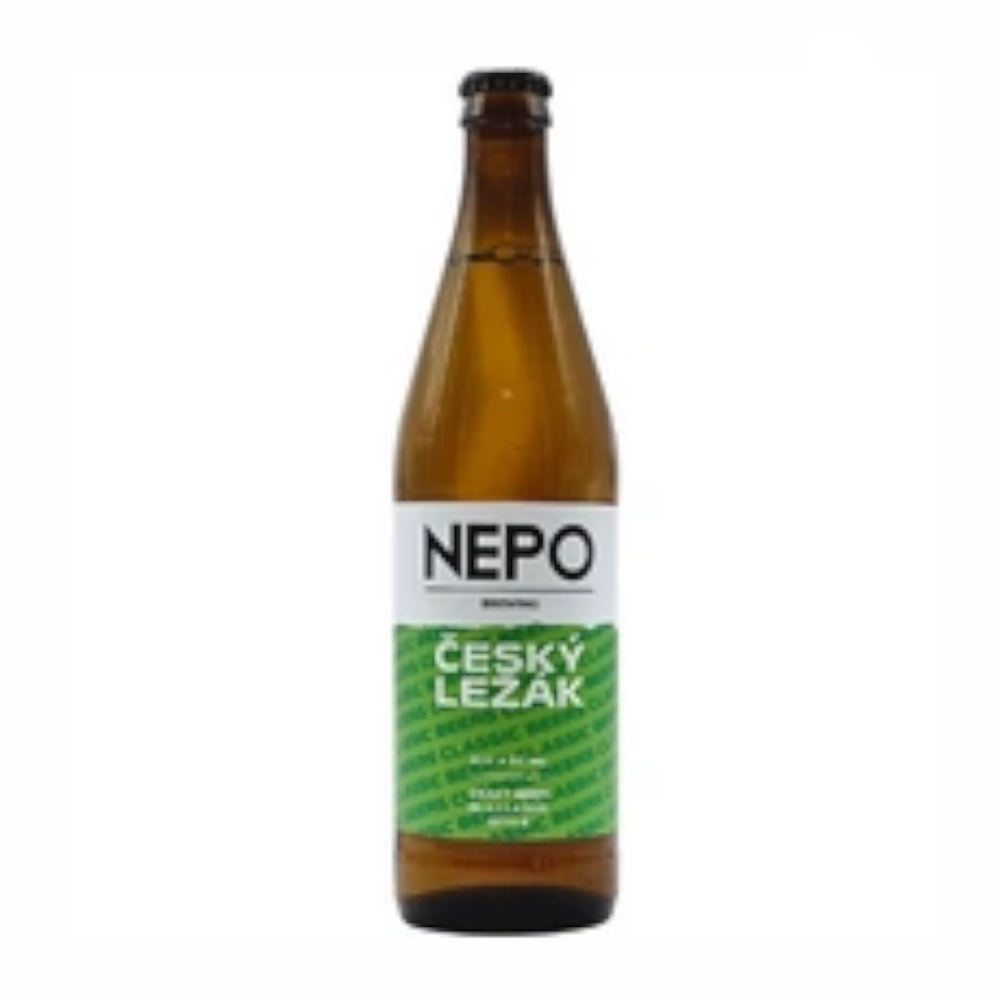 Piwo Nepo Cesky Lezak 10 4,2% 500 ml