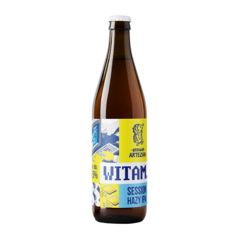Piwo Artezan Witam  Session Hazy IPA 4,5% 500 ml