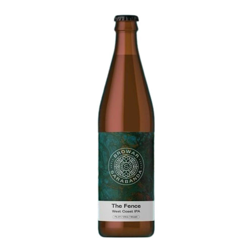 Piwo Sarabanda The Fence West Coast IPA 6,3% 500 ml