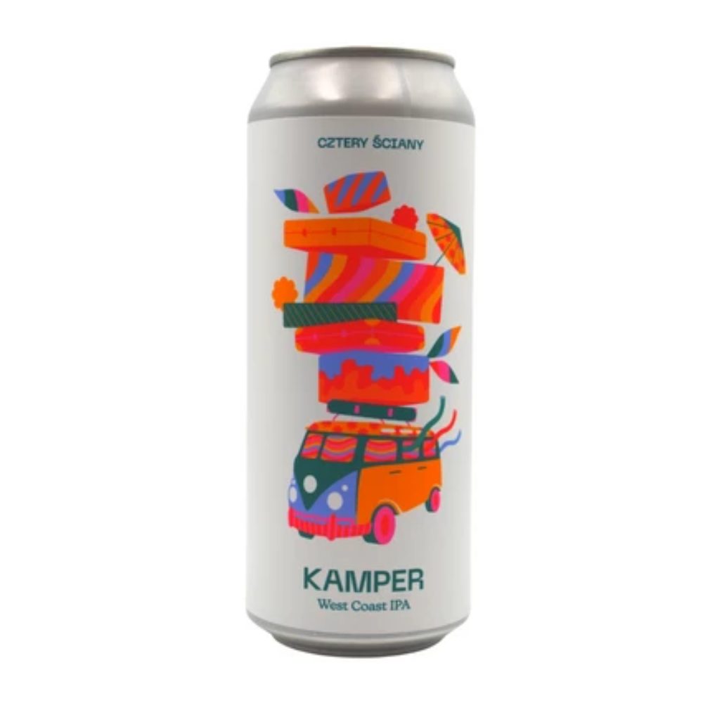 Piwo Cztery Ściany Kamper 6,2% 500 ml Puszka DRS