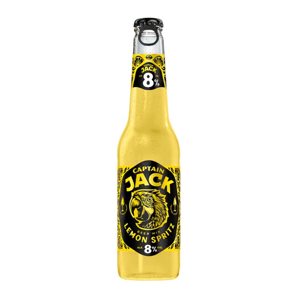 Piwo Captain Jack Lemon Spritz 8% 400 ml