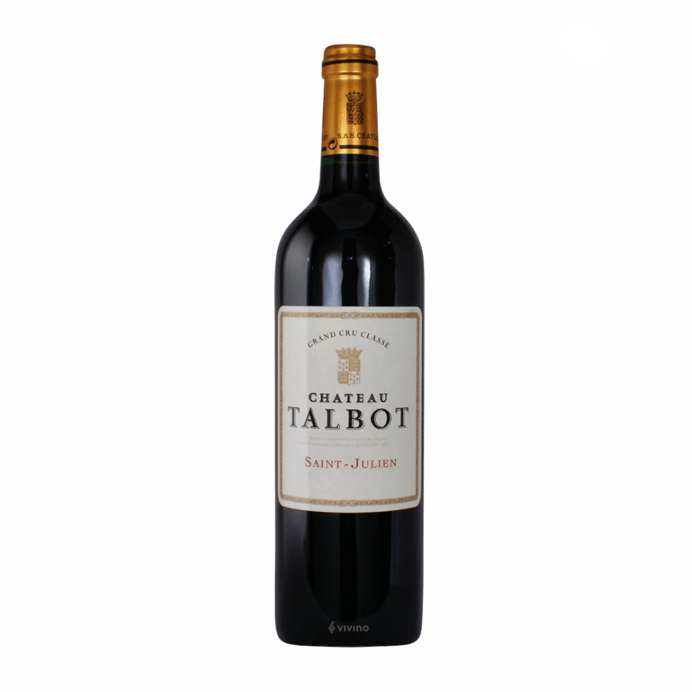 Wino Chateau Talbot 2015 13,5% czerwone wytrawne 750 ml