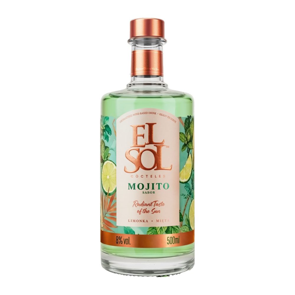 RTD El Sol Cocteles Mojito 8% 500 ml