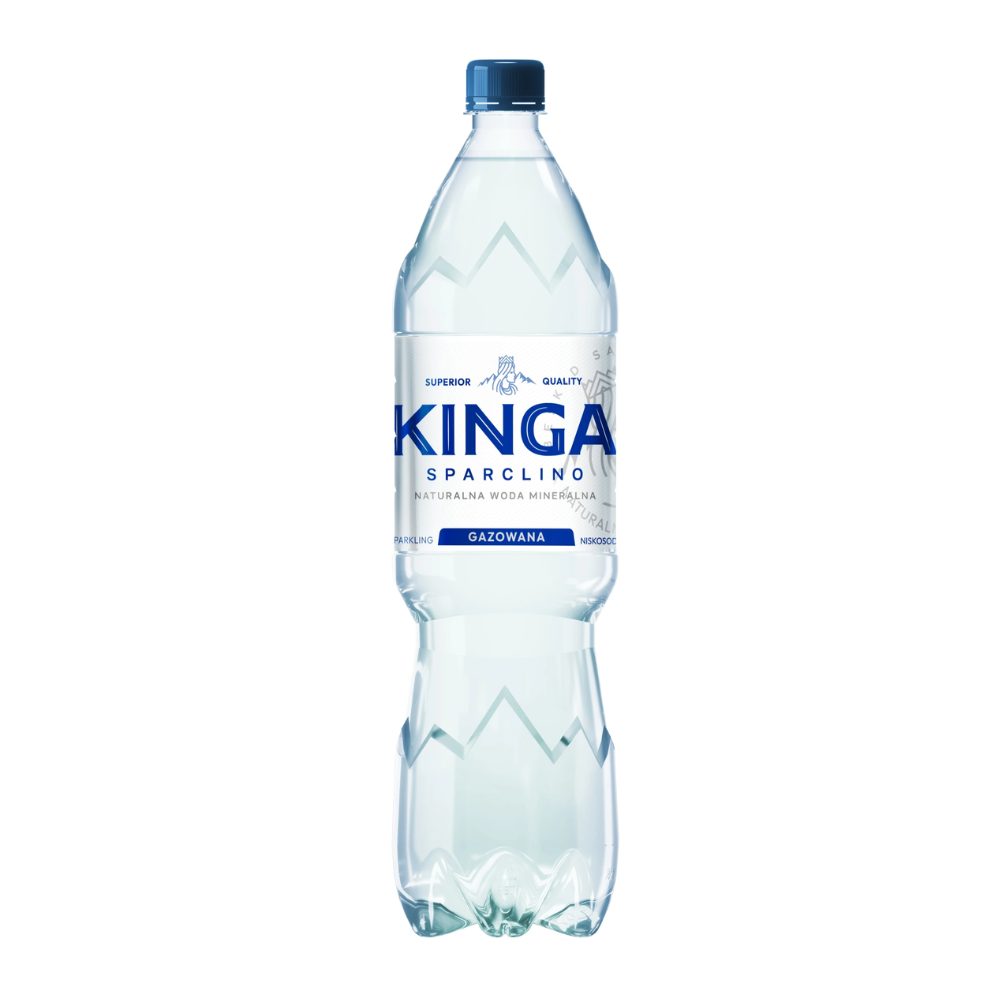 Woda Kinga Sparclino gazowana 1500 ml DRS